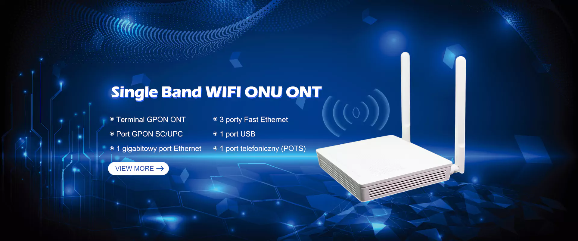 တစ်ခုတည်း band wifi onu ont ပေးသွင်း